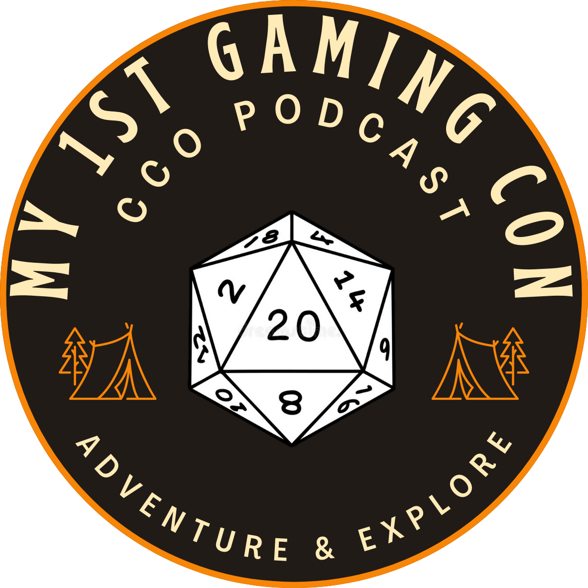 My 1st Gaming Con Sticker | Commander Cookout